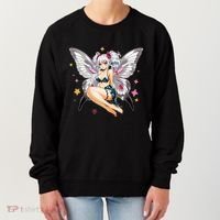 Moth Girl Anime Cute Giant Monster Kawaii Anime Women's Sweatshirt thumb 0