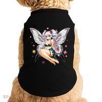 Moth Girl Anime Cute Giant Monster Kawaii Anime Doggie Tank thumb 0