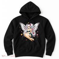 Moth Girl Anime Cute Giant Monster Kawaii Anime Hoodie thumb 0