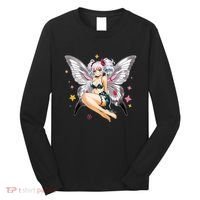 Moth Girl Anime Cute Giant Monster Kawaii Anime Long Sleeve Shirt thumb 0