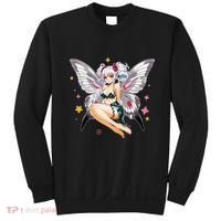 Moth Girl Anime Cute Giant Monster Kawaii Anime Sweatshirt thumb 0