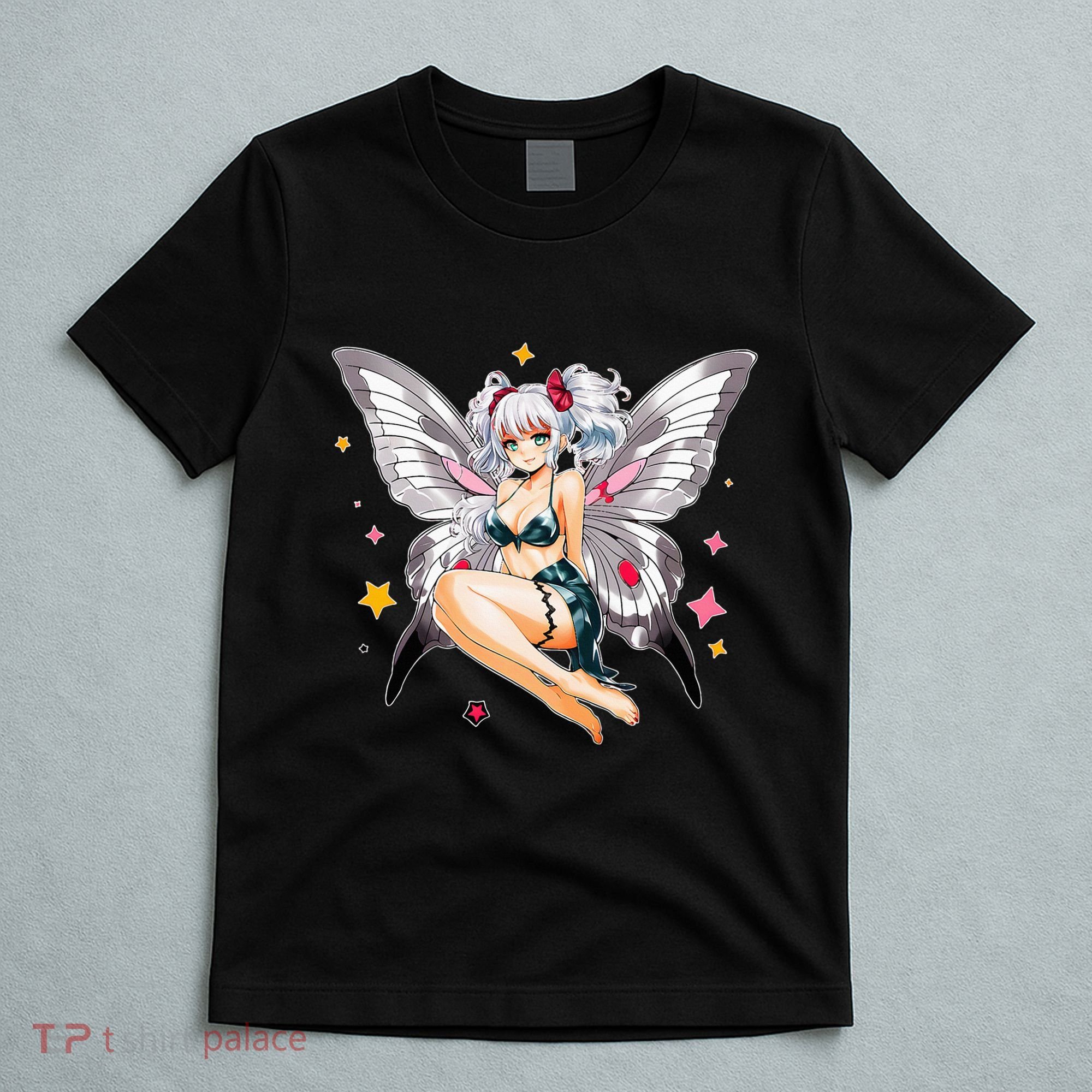 Moth Girl Anime Cute Giant Monster Kawaii Anime T-Shirt
