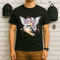 Moth Girl Anime Cute Giant Monster Kawaii Anime T-Shirt thumb 6