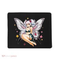 Moth Girl Anime Cute Giant Monster Kawaii Anime Mousepad thumb 0