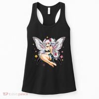 Moth Girl Anime Cute Giant Monster Kawaii Anime Women's Tank Top thumb 0
