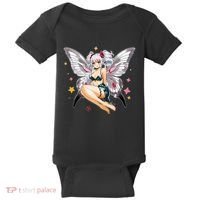 Moth Girl Anime Cute Giant Monster Kawaii Anime Baby Bodysuit thumb 0