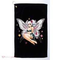 Moth Girl Anime Cute Giant Monster Kawaii Anime Golf Towel thumb 0