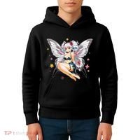 Moth Girl Anime Cute Giant Monster Kawaii Anime Kids Hoodie thumb 4