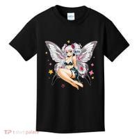 Moth Girl Anime Cute Giant Monster Kawaii Anime Kids T-Shirt thumb 0