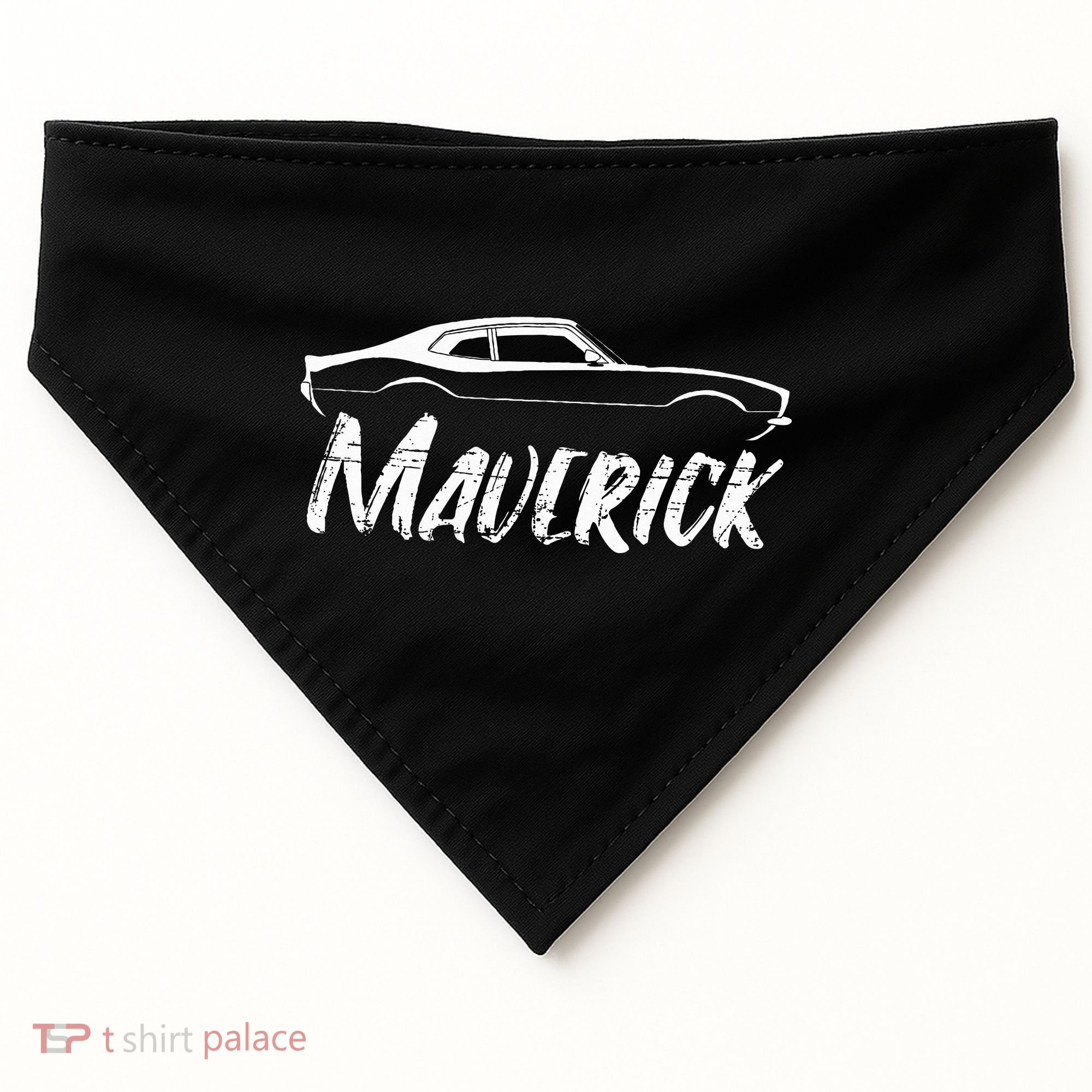 Maverick Grabber American Muscle Car Classic USA-Made Doggie Bandana