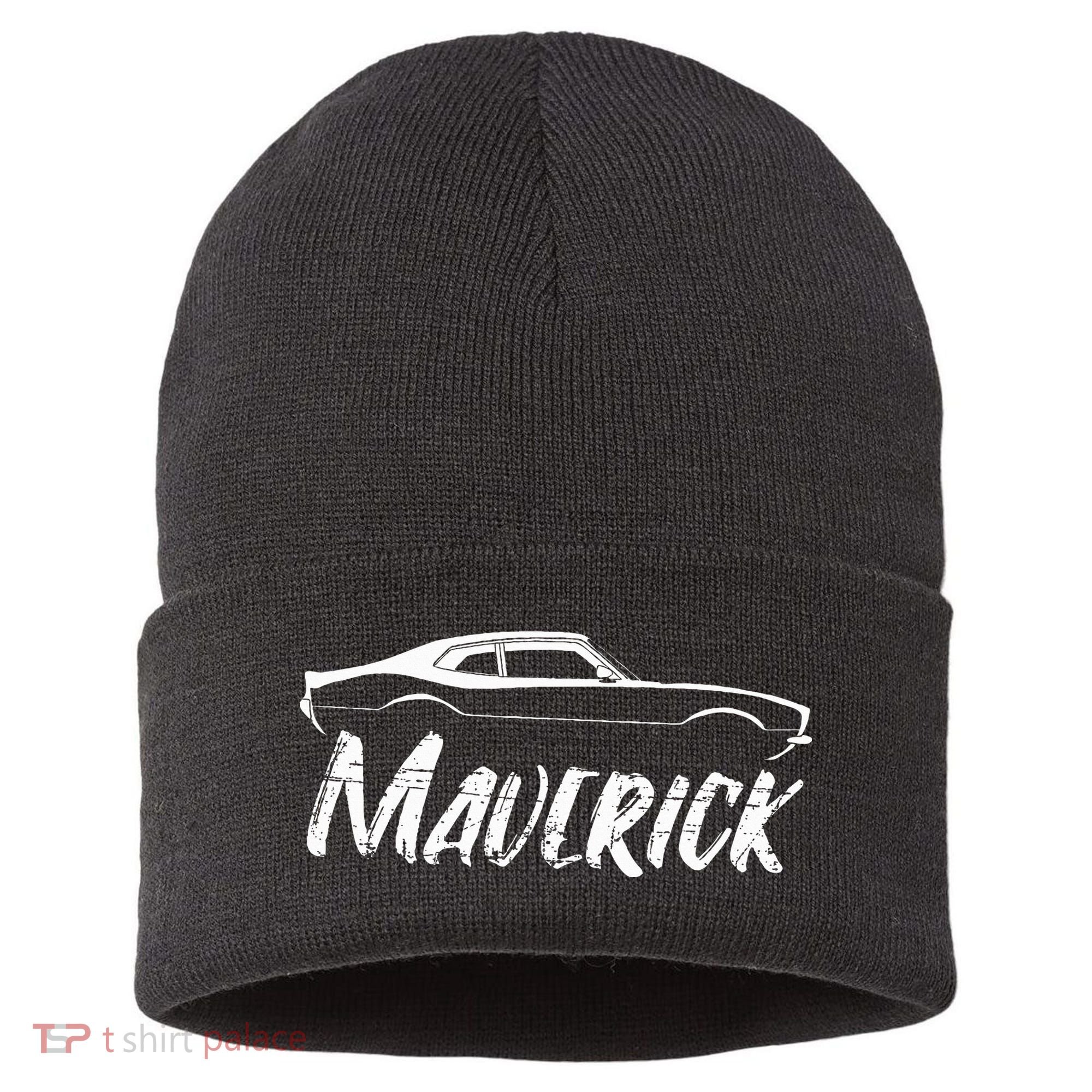 Maverick Grabber American Muscle Car Classic Sustainable Knit Beanie