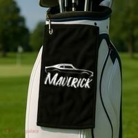 Maverick Grabber American Muscle Car Classic Golf Towel thumb 2