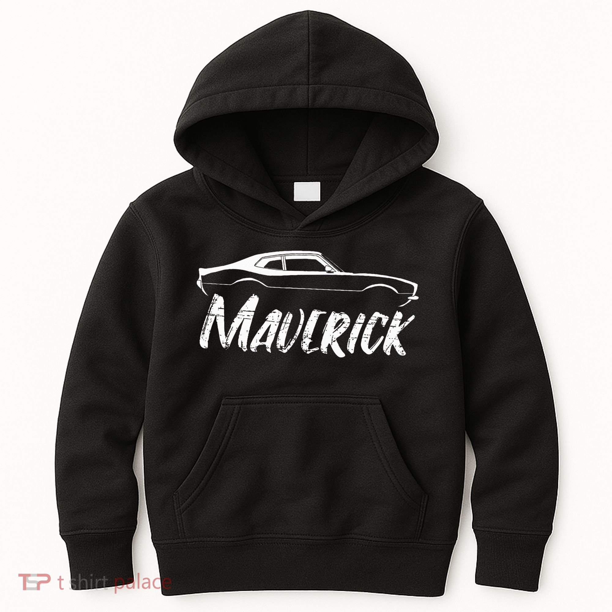 Maverick Grabber American Muscle Car Classic Kids Hoodie