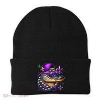 Mardi Gras Alligator Mardigator Crocodile Beanie thumb 0