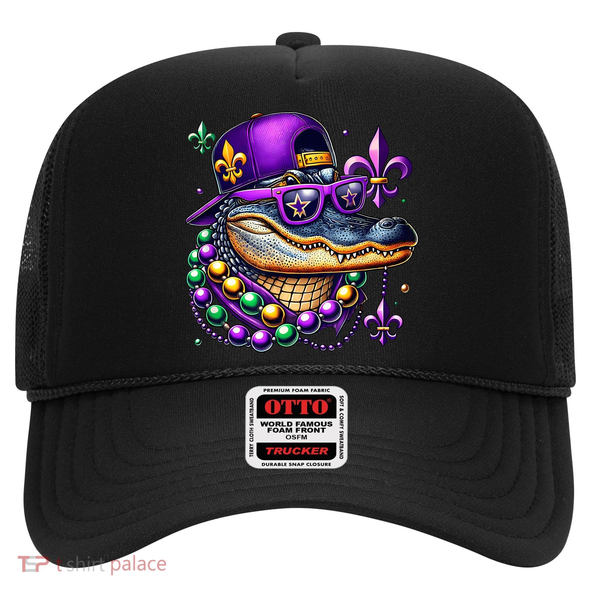 Mardi Gras Alligator Mardigator Crocodile Hat