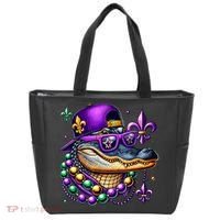 Mardi Gras Alligator Mardigator Crocodile Tote Bag thumb 0
