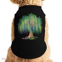 Mardi Gras Bead Tree Celebration Doggie Tank thumb 0