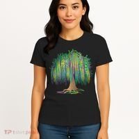 Mardi Gras Bead Tree Celebration Women's T-Shirt thumb 4