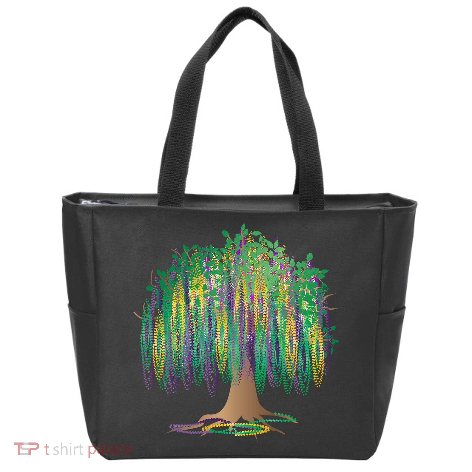Mardi Gras Bead Tree Celebration Tote Bag