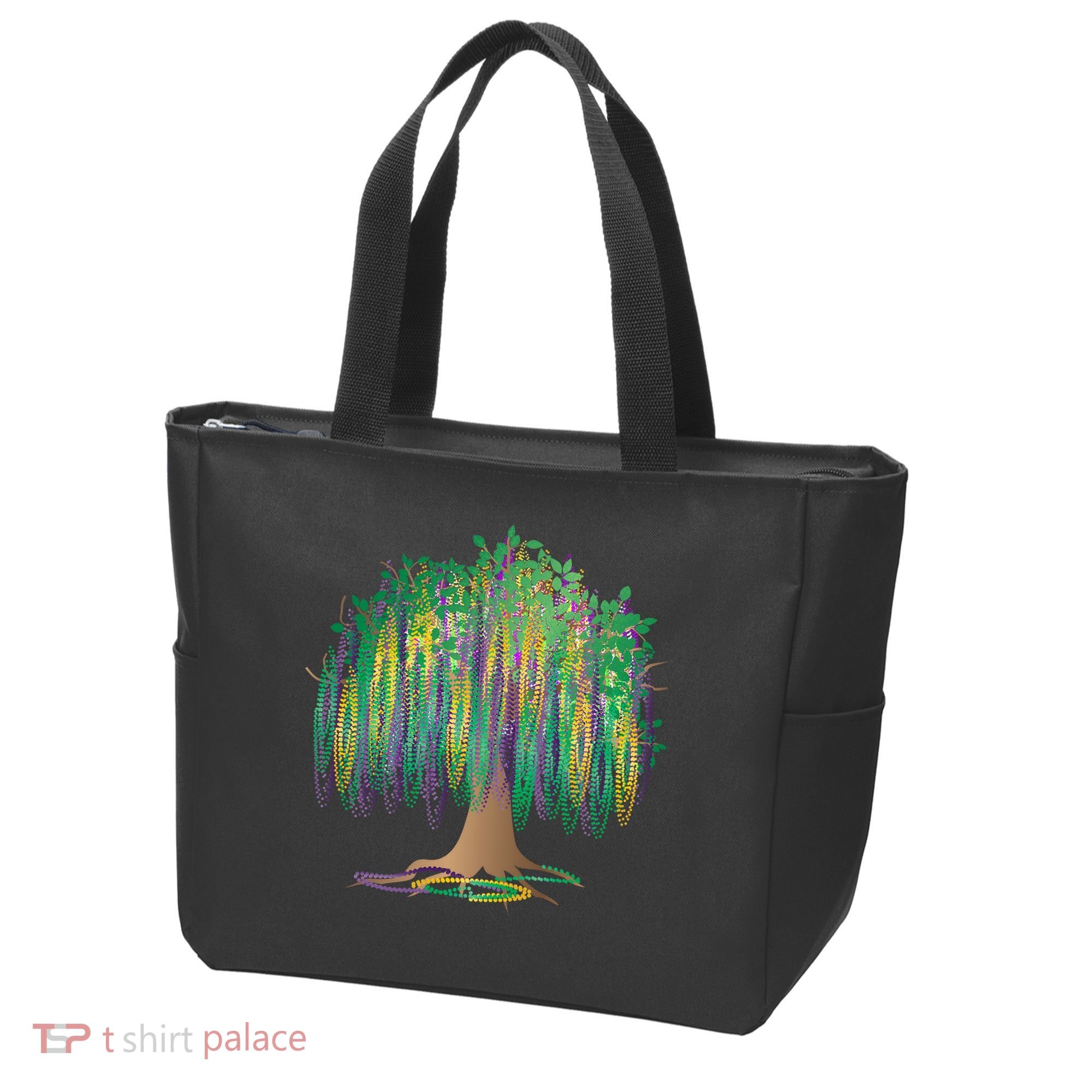 Mardi Gras Bead Tree Celebration Tote Bag