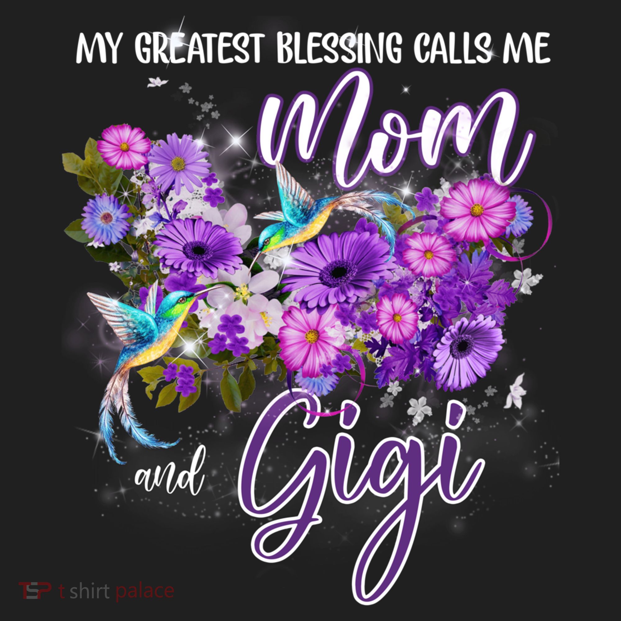 My Greatest Blessing Calls Me Mom And Gigi Hummingbirds Gift Beanie