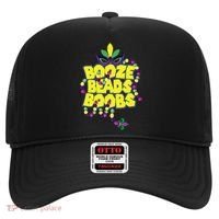 Mardi Gras Booze Beads Boobs Celebration Hat thumb 0