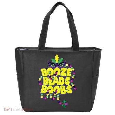 Mardi Gras Booze Beads Boobs Celebration Tote Bag