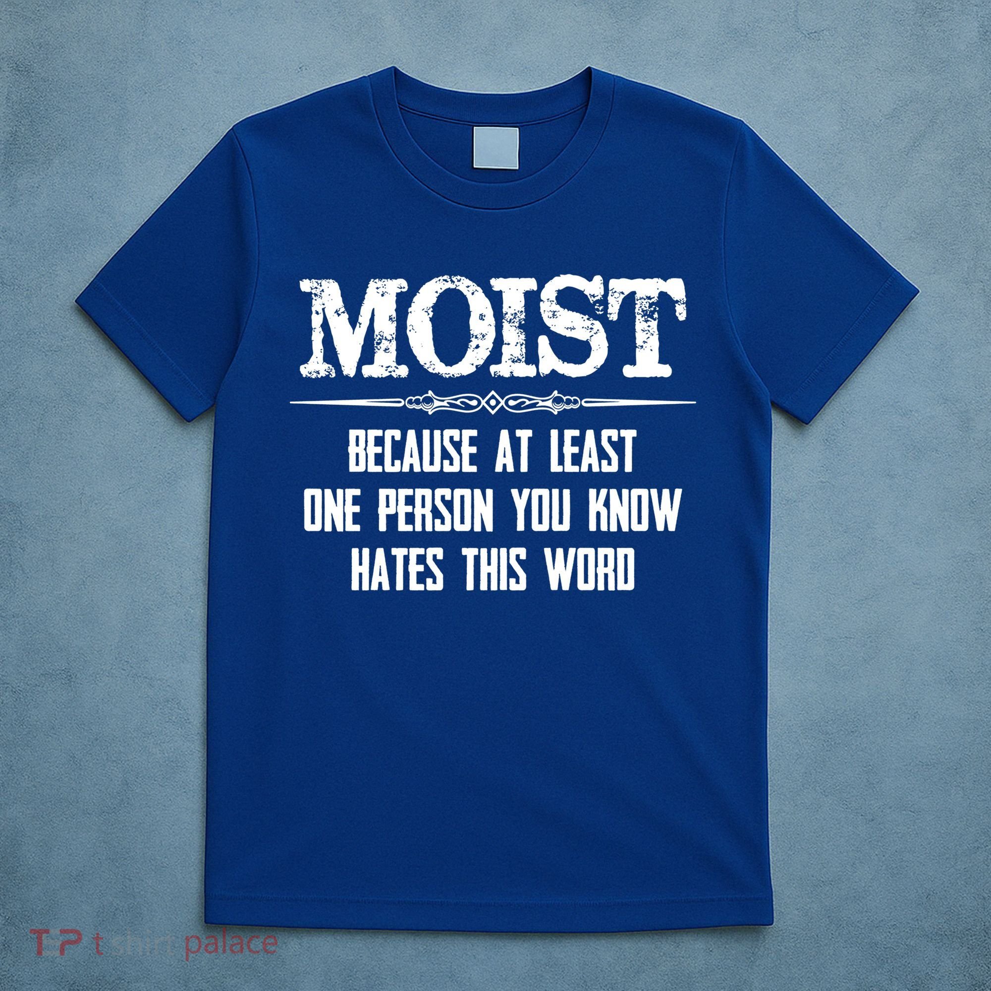 Moist Gift Because One Person You Know Hates This Word Gift Funny Funny Gift T-Shirt