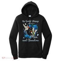 My Greatest Blessing Call Me Mom And Grandma Hummingbird Women's Hoodie thumb 0