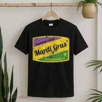 Mardi Gras Bourbon Street & New Orleans Retro Gift T-Shirt thumb 2