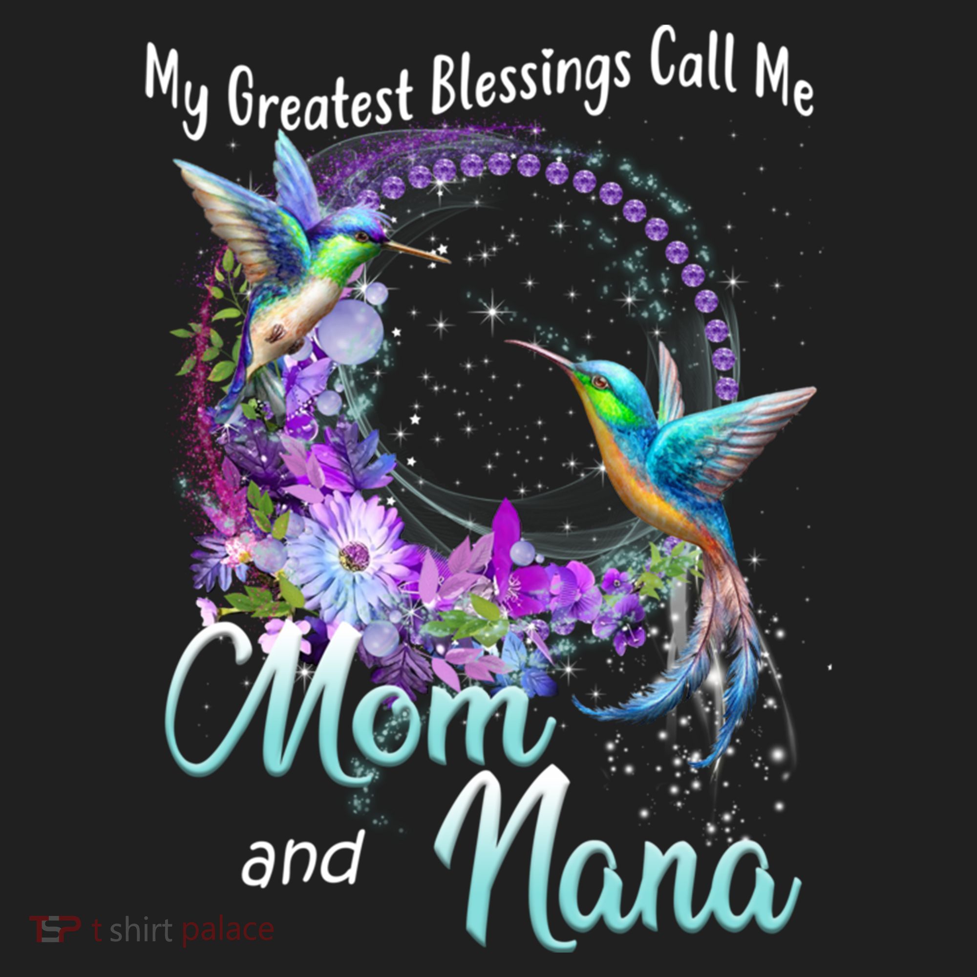 My Greatest Blessings Call Me Mom And Nana Hummingbird Gift Hat