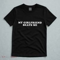 My Girlfriend Beats Me Funny T-Shirt thumb 5