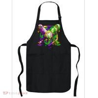 Mardi Gras Baseball Bat Ice Cream Drip Apron thumb 0
