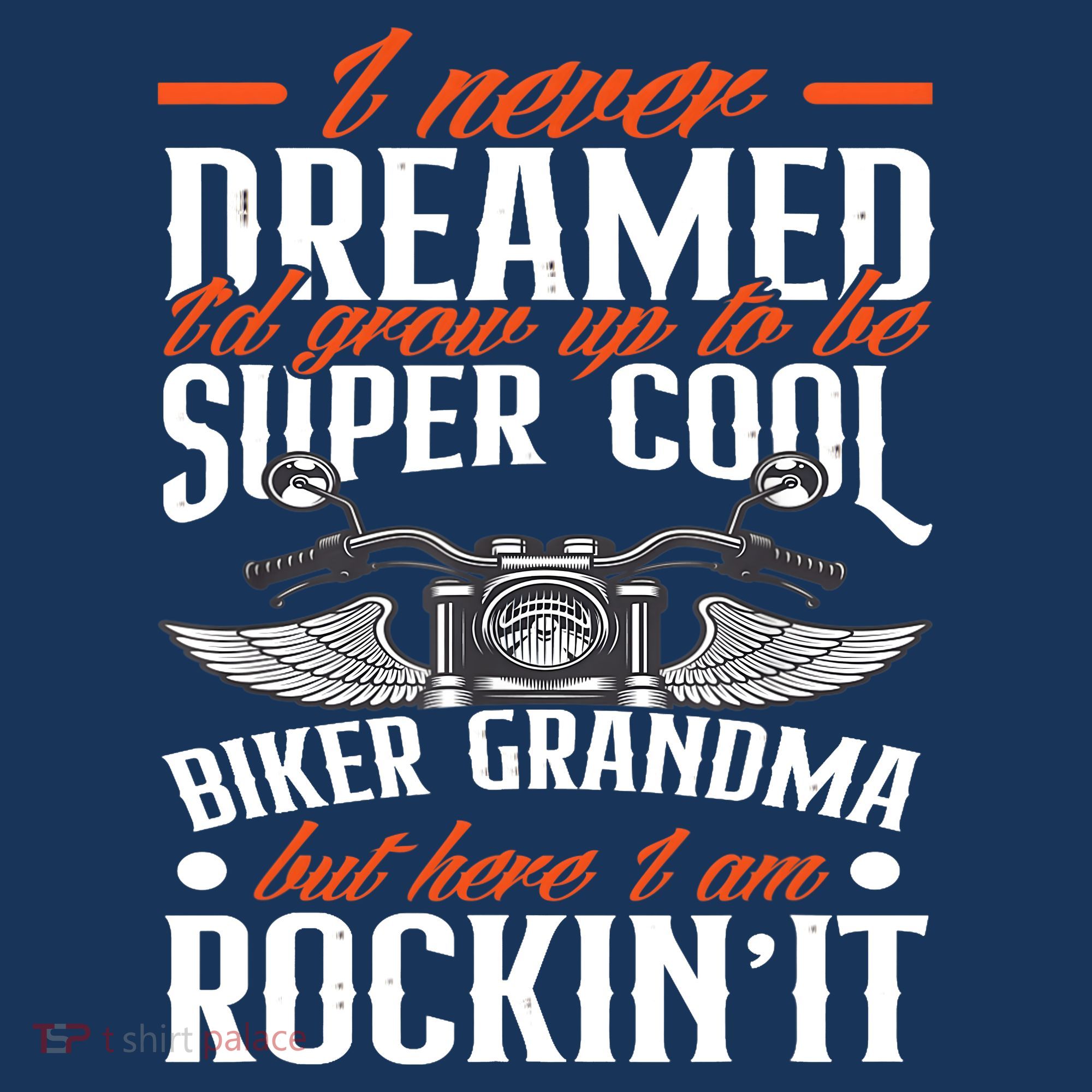 Motorcycle Grandma Biker Grandmother Funny Motorcycle Women's Hoodie