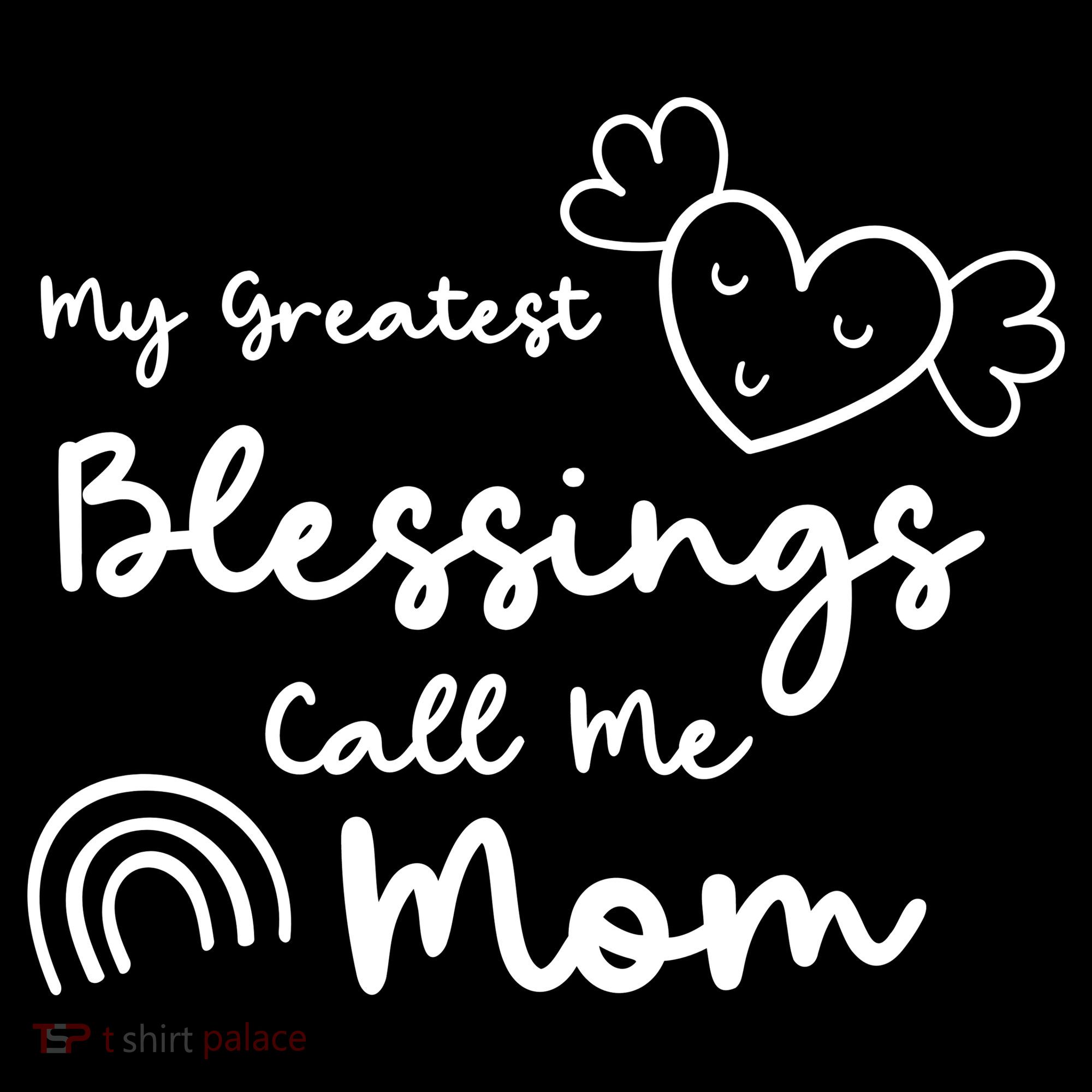 My Greatest Blessing Call Me Mom Cute Gift Women's Hoodie