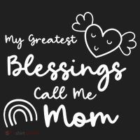 My Greatest Blessing Call Me Mom Cute Gift Hat thumb 2