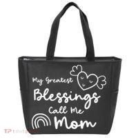 My Greatest Blessing Call Me Mom Cute Gift Tote Bag thumb 0