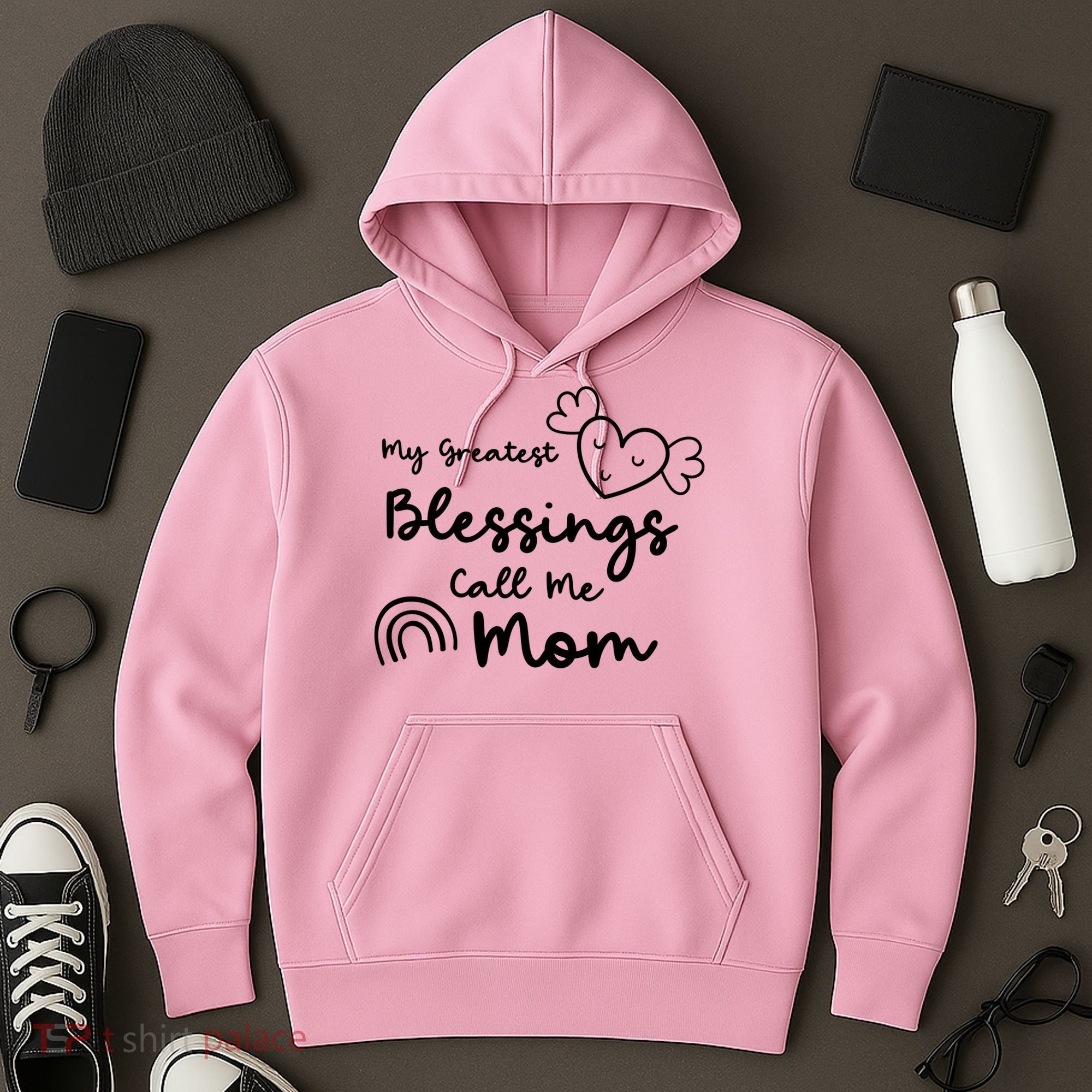 My Greatest Blessing Call Me Mom Cute Gift Hoodie