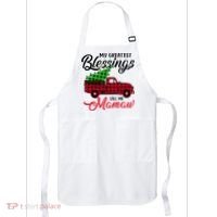 My Greatest Blessings Call Me Mamaw Xmas Funny Gift Christmas Cool Gift Apron thumb 0