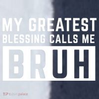 My Greatest Blessing Calls Me Bruh Funny Tee Sport-Tek Competitor United Soccer Jersey thumb 4