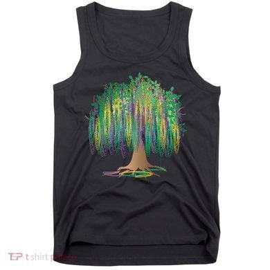 Mardi Gras Beaded Tree Tank Top