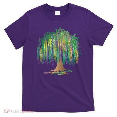 Mardi Gras Beaded Tree T-Shirt