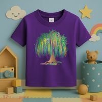 Mardi Gras Beaded Tree Toddler T-Shirt thumb 3