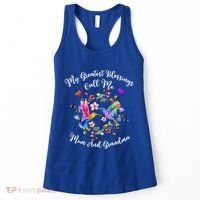 My Greatest Blessing Call Me Mom And Grandma Hummingbird Gift Women's Tank Top thumb 0