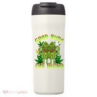 Marijuana Good Buds Stick Together Couples 420 Weed Cannabis 24oz Duet Stainless Steel Tumbler thumb 0