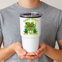 Marijuana Good Buds Stick Together Couples 420 Weed Cannabis Tumbler thumb 2