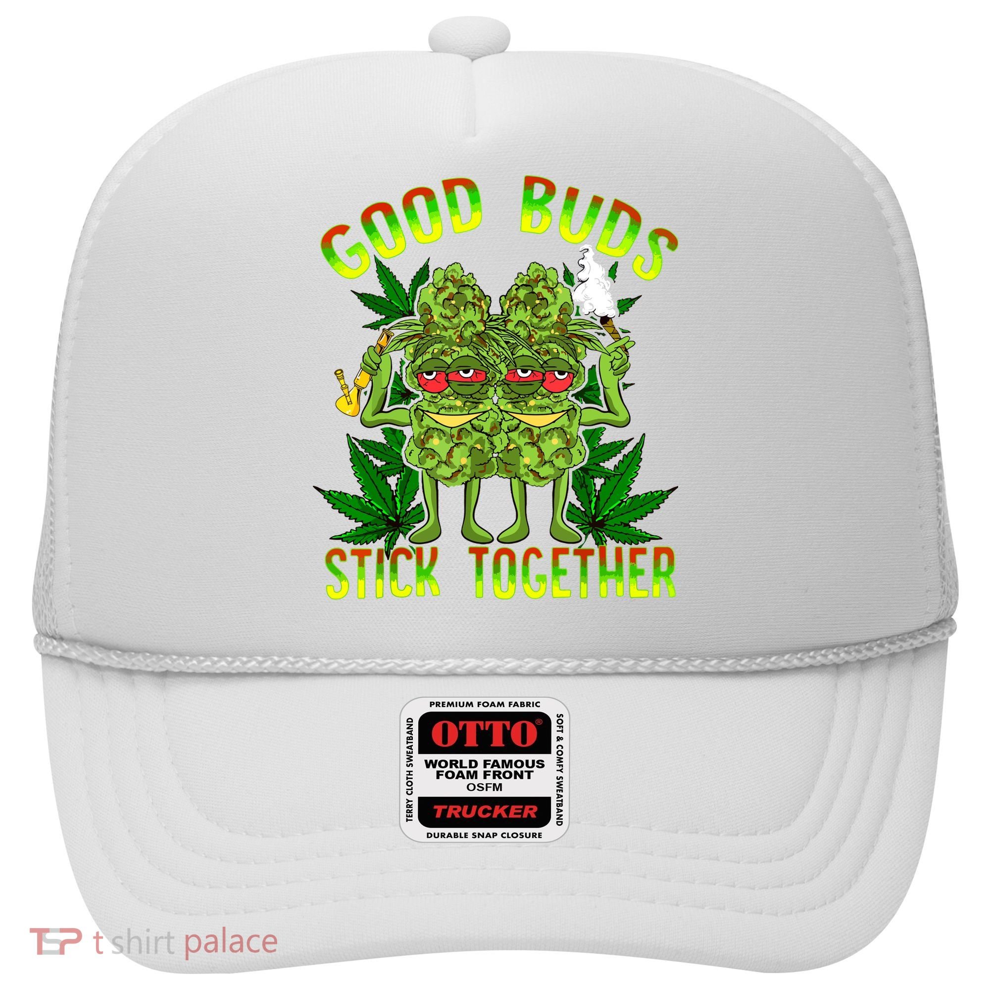 Marijuana Good Buds Stick Together Couples 420 Weed Cannabis Hat