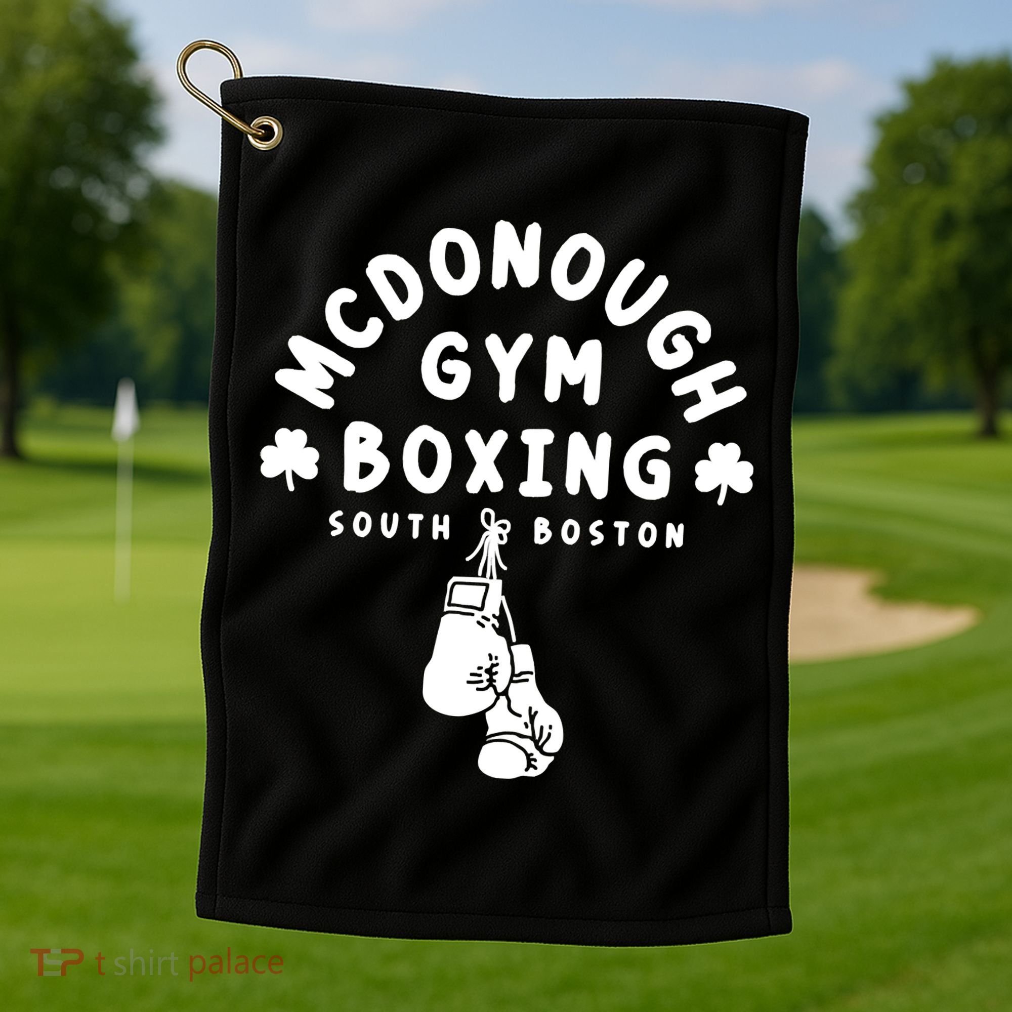 McDonough Gym Boxing Golf Towel