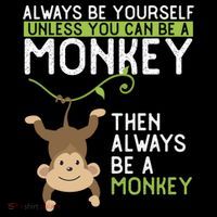Monkey Gift Be Yourself Unless Be A Monkey Gift Pajama Set thumb 2