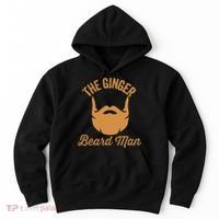 Mens Ginger Beard Man Funny Redhead Irish Bearded Men Gift Hoodie thumb 0
